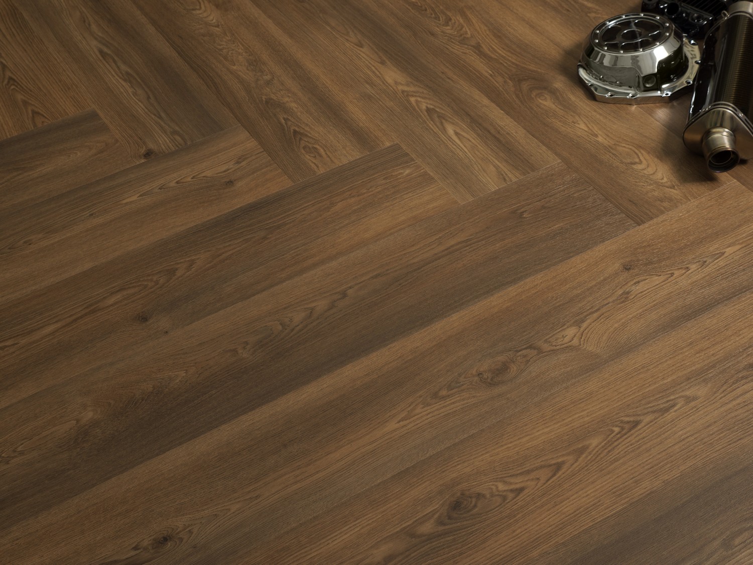 Кварцвиниловая плитка FineFloor замковая Gear Дуб Брно FF-1807 1326×204×5